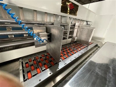 Maskin som används i tryckpress